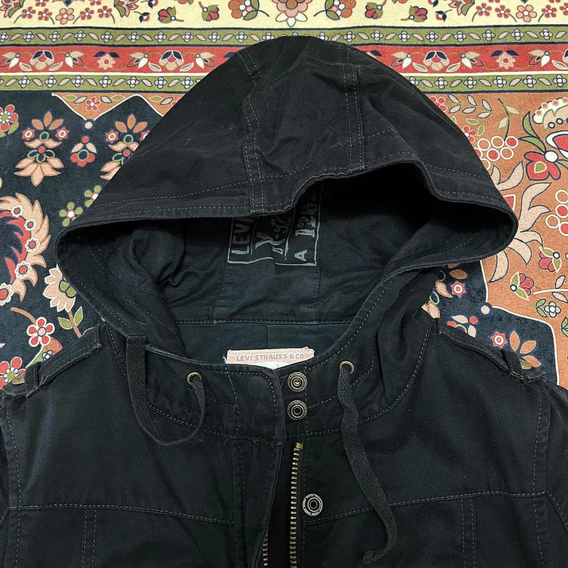 리바이스 멀티 포켓 후드 야상 자켓 S/90 상품이미지2