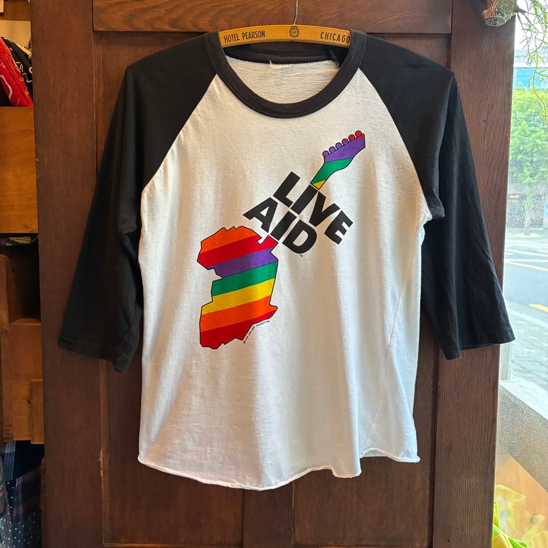 1985 LIVE AID Raglan Tee 상품이미지3