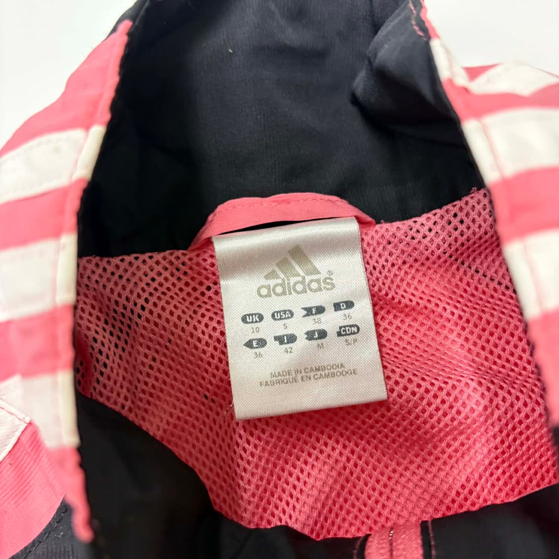 아디다스 00s 일본판 러블리힙 걸즈 윈드브레이커 자켓 바람막이(M) 상품이미지4