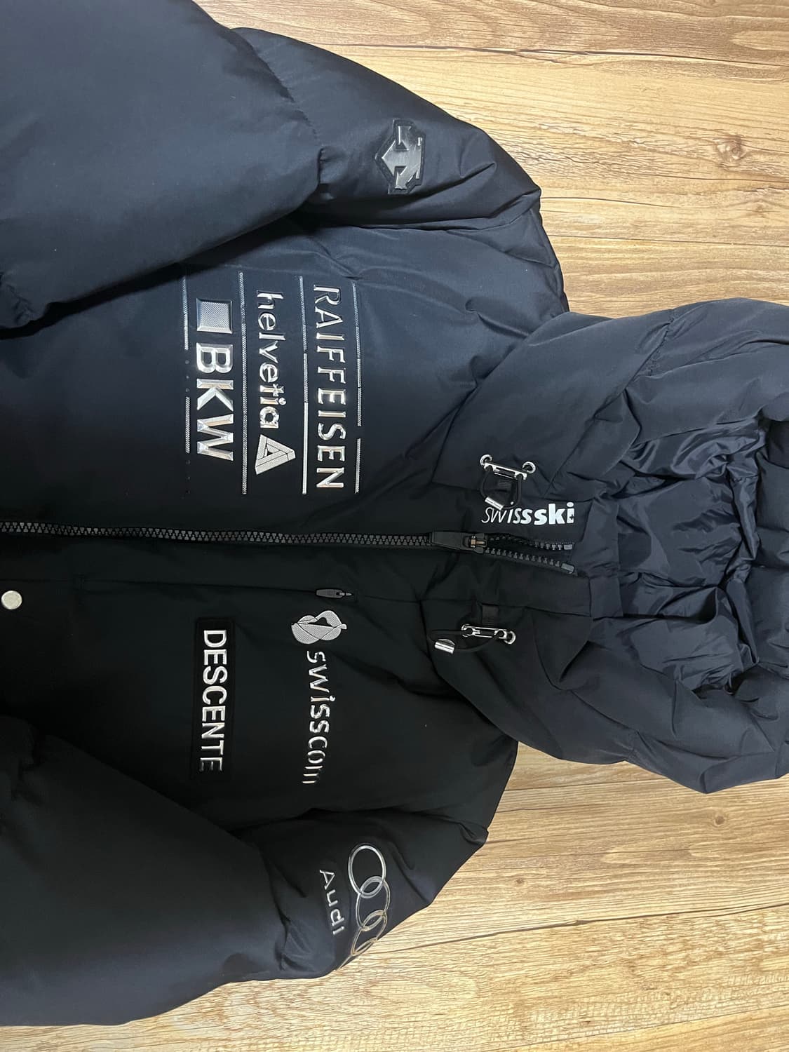 S 85 데상트 아우디 레플리카 스키팀 패딩 숏패딩 디스커버리 뉴발 네파 상품이미지4