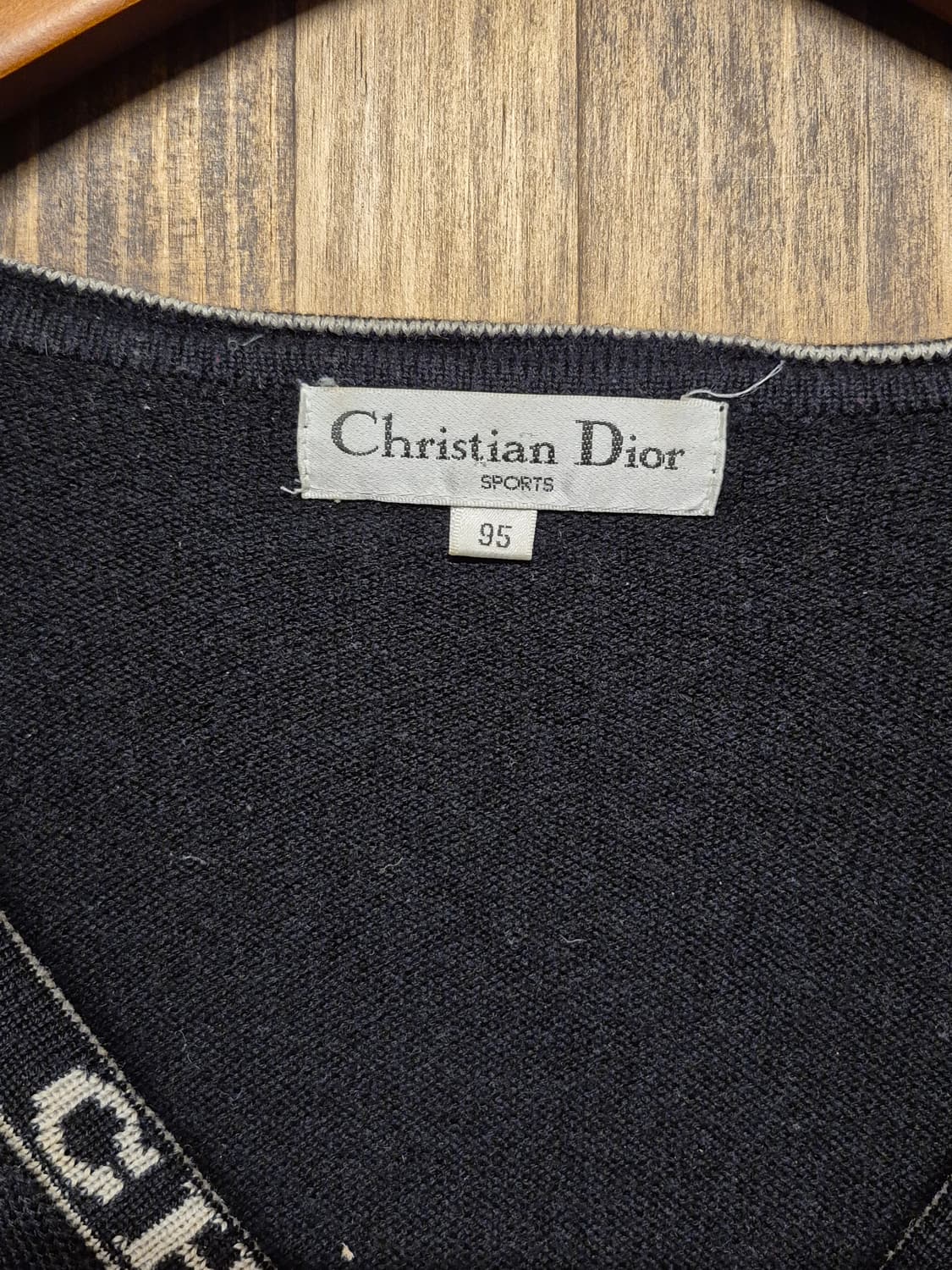 DIOR SPORTS LETTERING CARDIGAN  상품이미지5