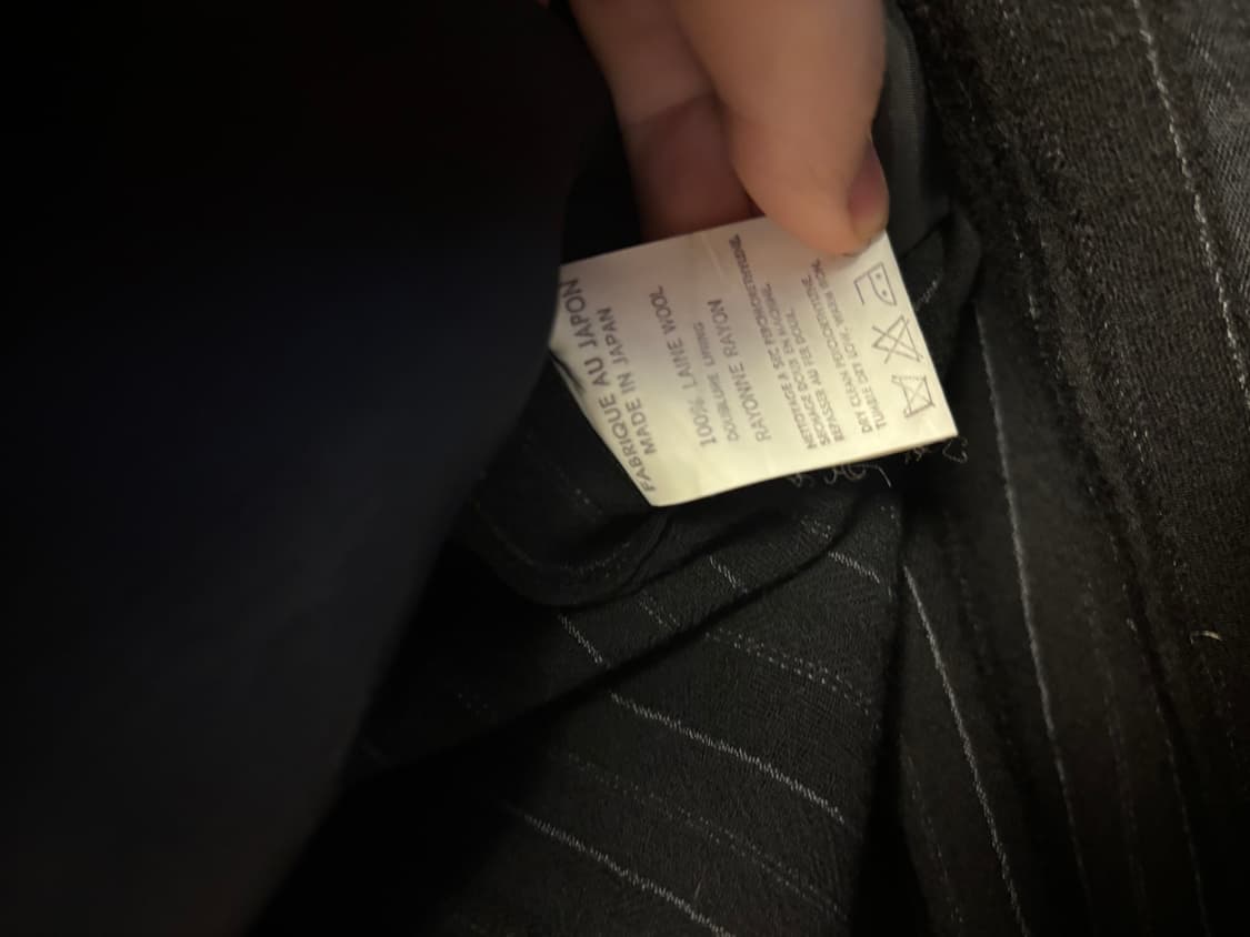 80-90s Y's 더블 브레스티드 테일러드 자켓 상품이미지4