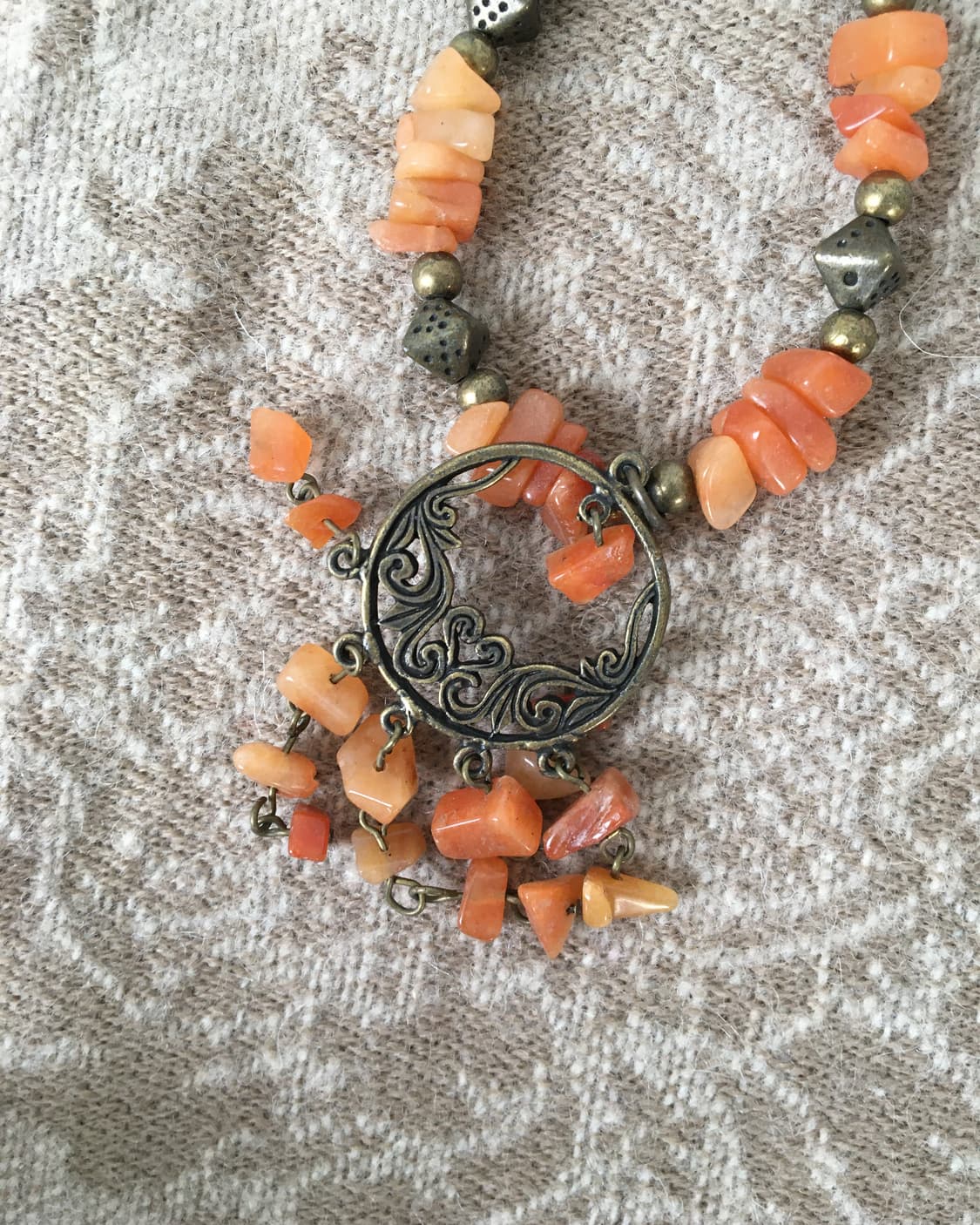 beads pendent necklace 상품이미지4