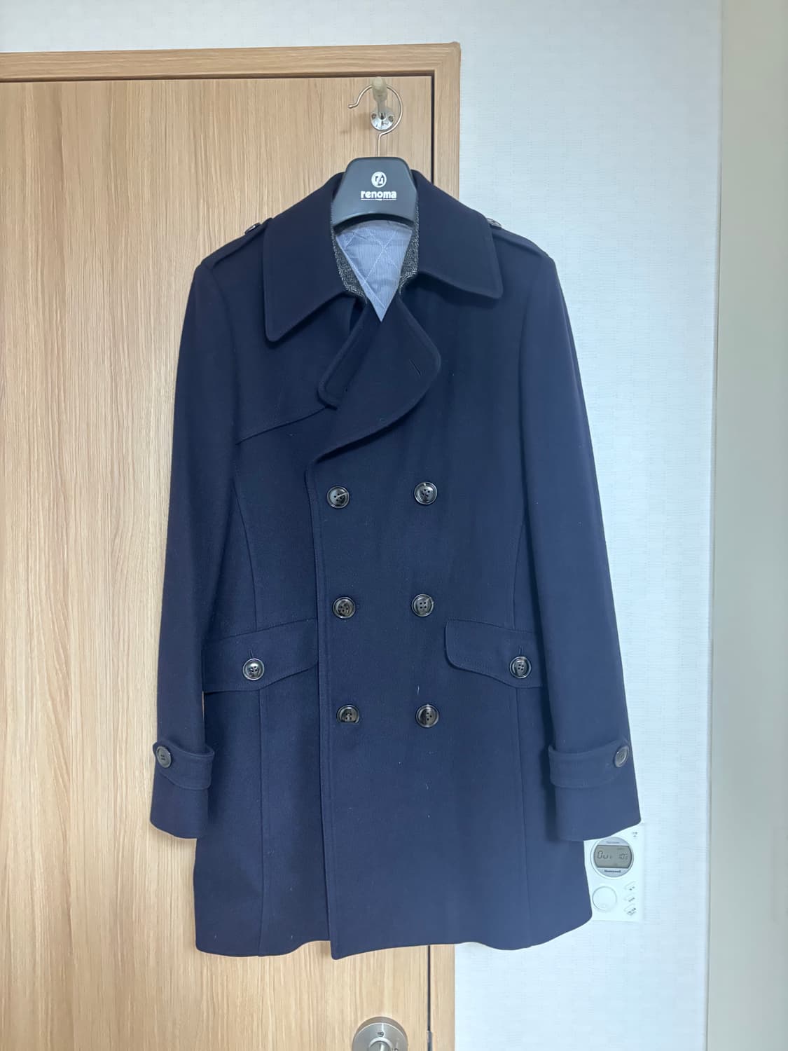 착샷o) 커스텀멜로우 캐시미어 블렌디드 피코트  상품이미지3