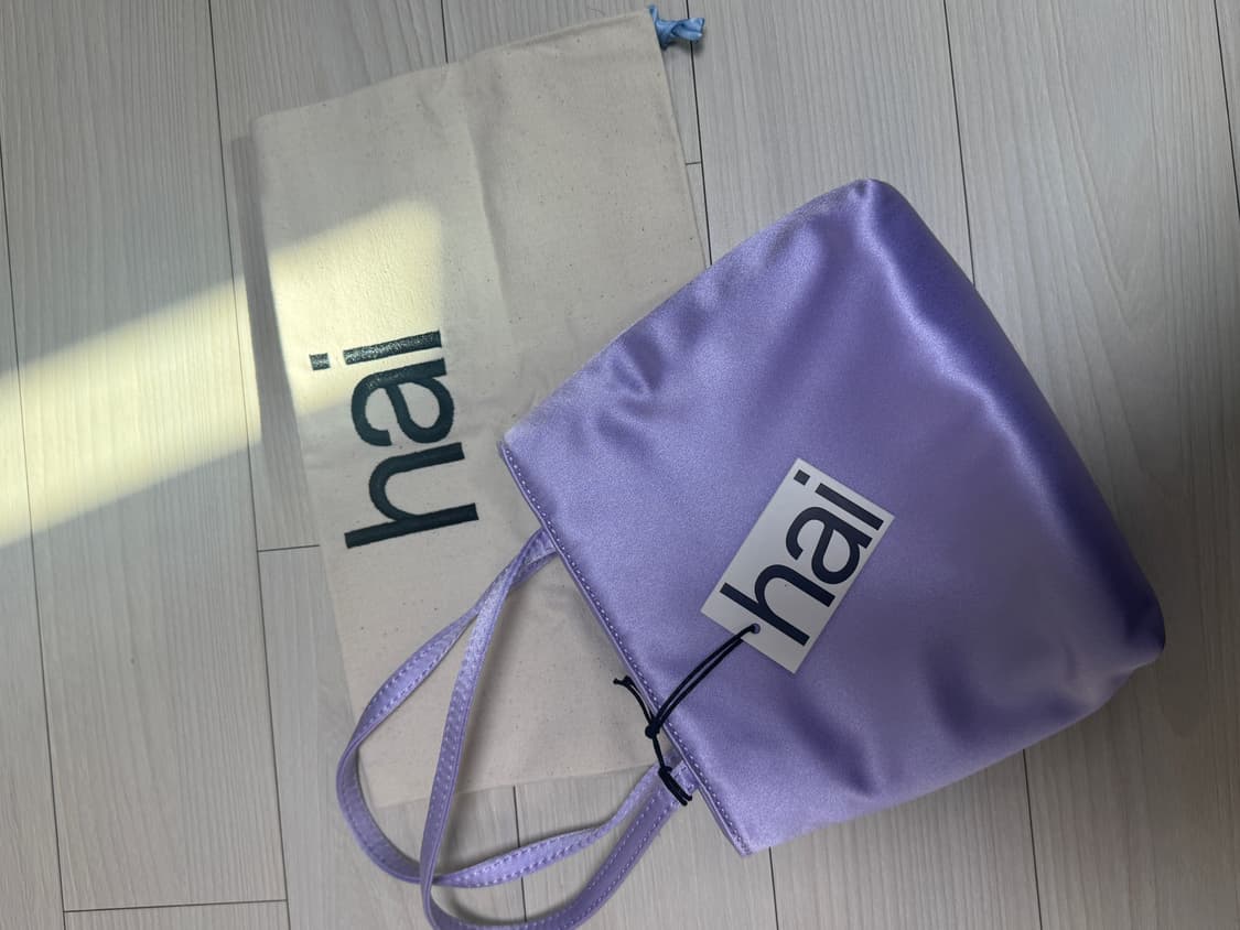 홈오브하이 실크백 라일락 hai Little Silk Bag Lilac 상품이미지2