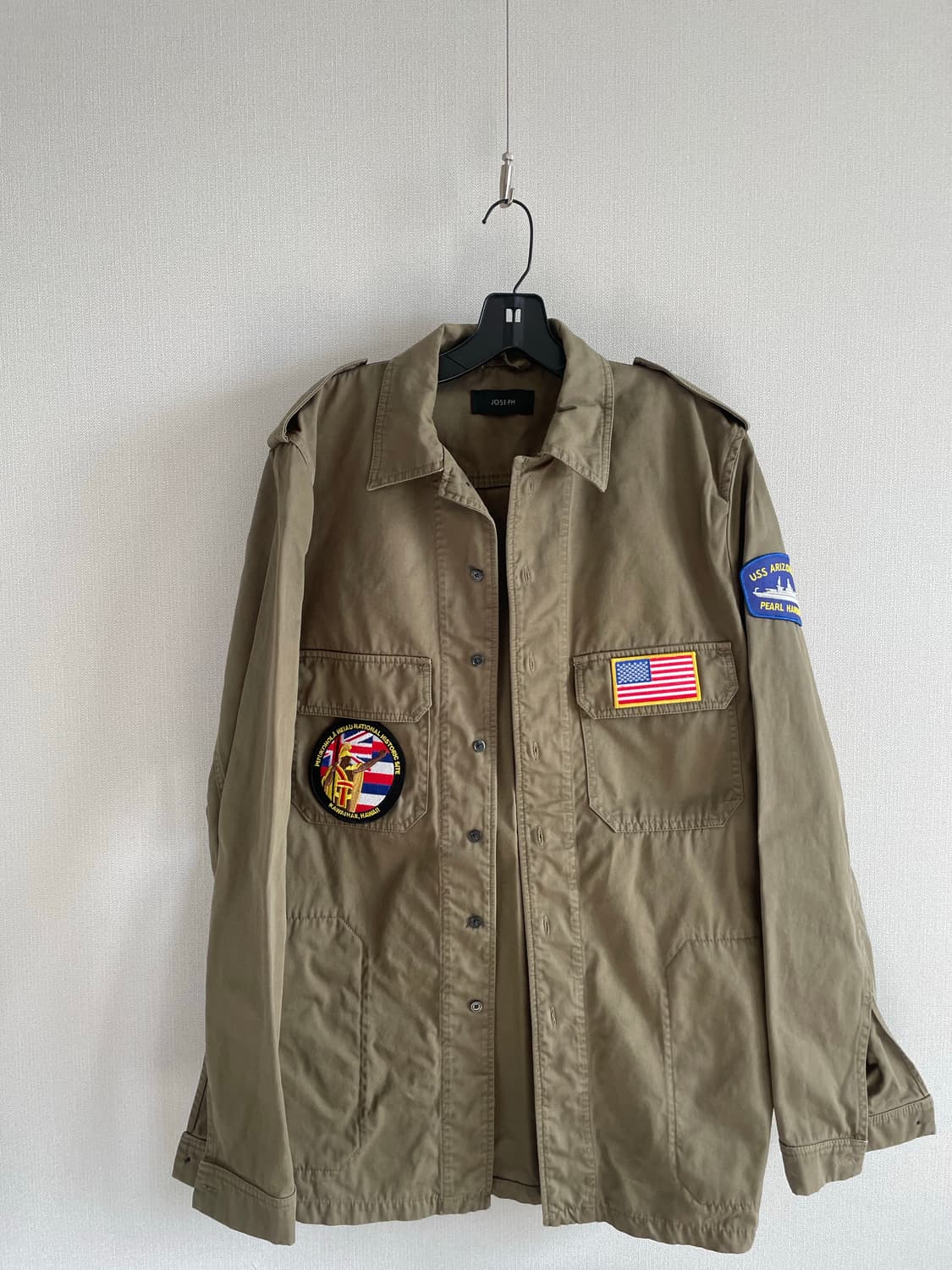 조셉 패치워크 야상 상품이미지1