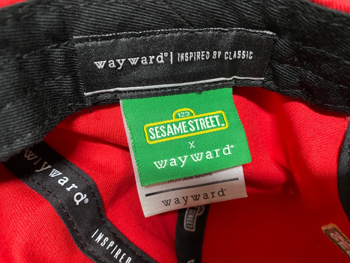 Sesame street x way ward vintage cap볼캡 상품이미지8