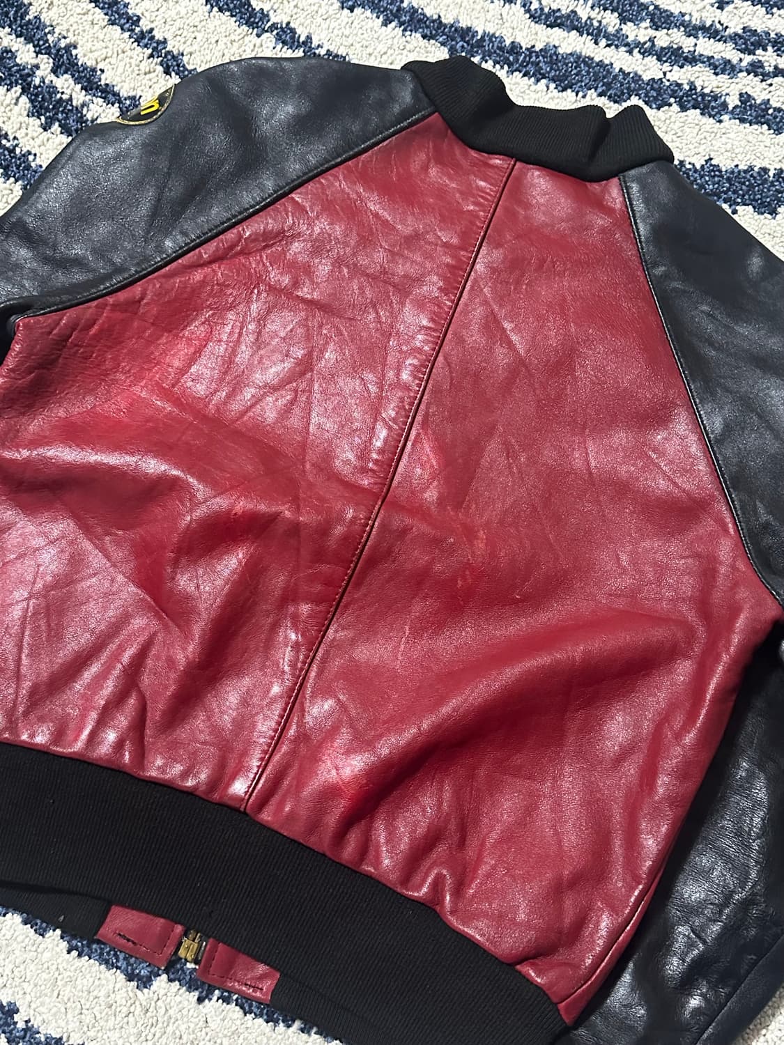 벤슨 레더 자켓 사이즈 40 상품이미지4