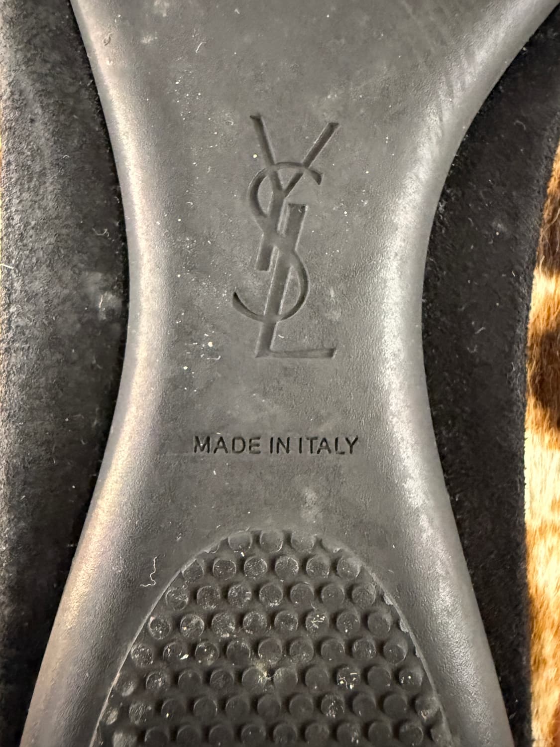생로랑 정품 레오파드 플랫슈즈 37  상품이미지4