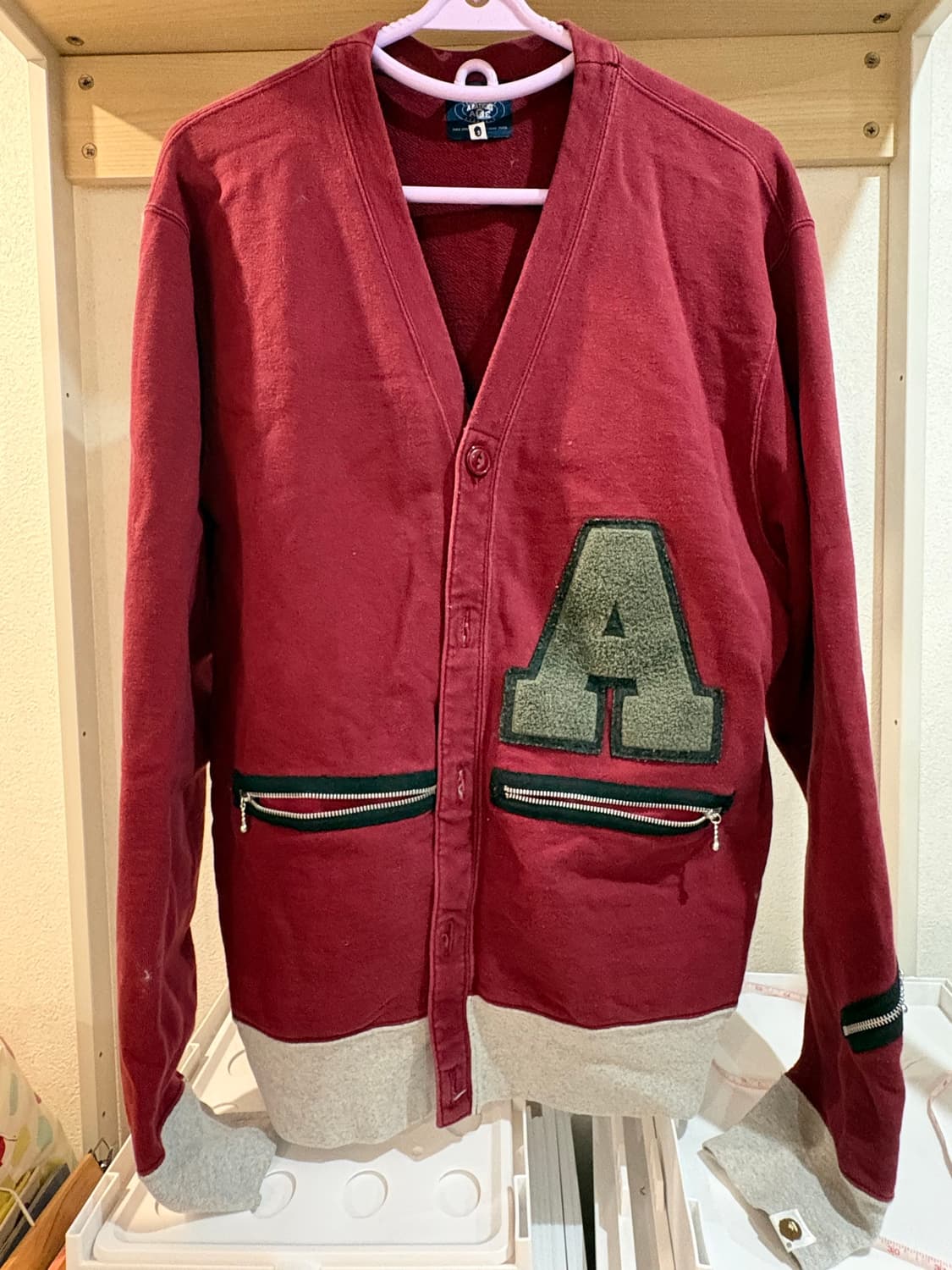 A bathing ape 에이프 가디건 상품이미지1