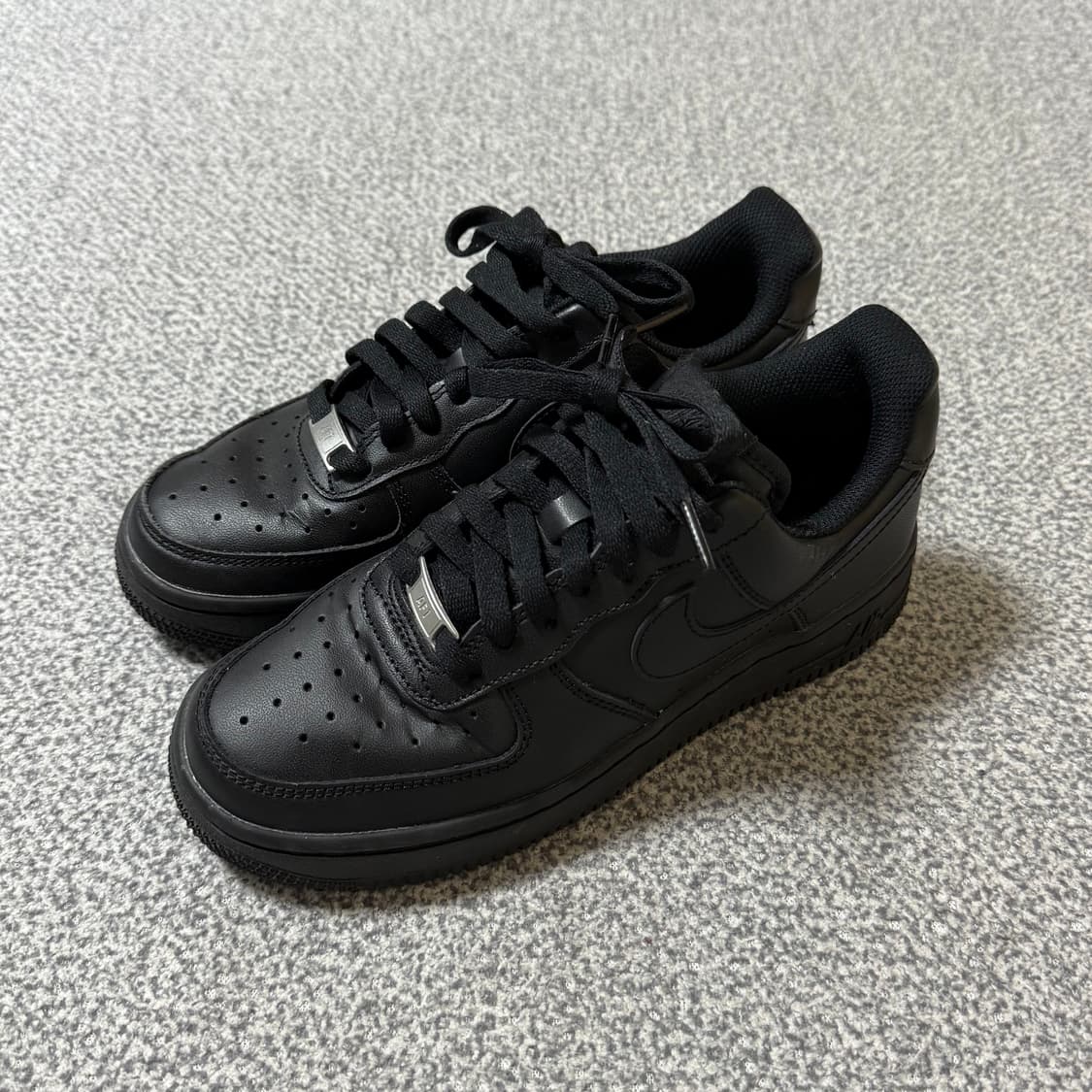 나이키 에어포스 블랙 230 상품이미지1