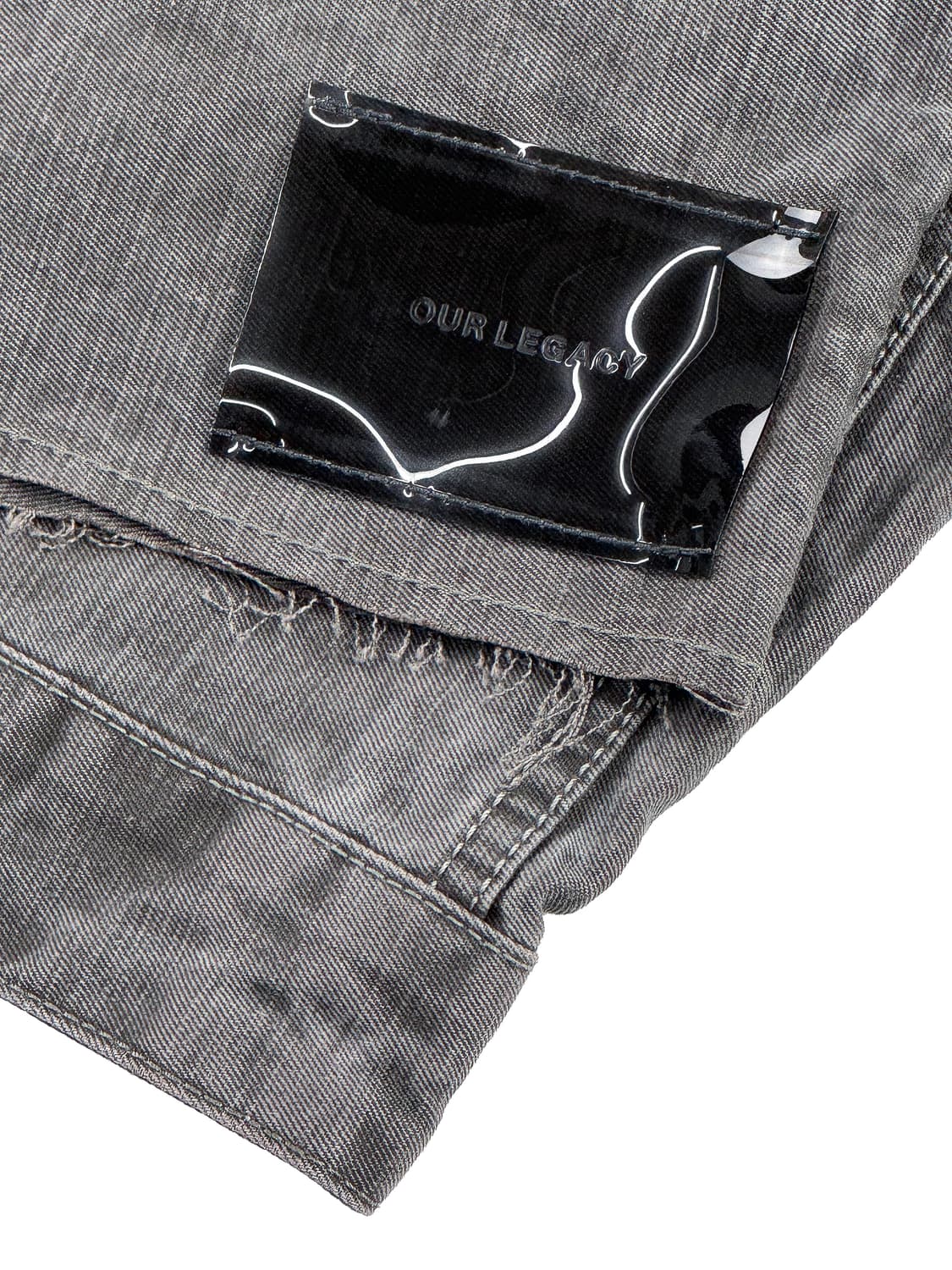 아워레가시 컷 리버스 자켓 올리브 피그먼트 코티드 위브 상품이미지4