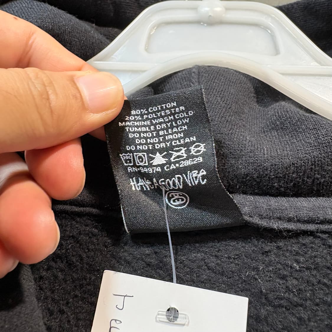 [L] STUSSY 스투시 월드투어 후드티 상품이미지7