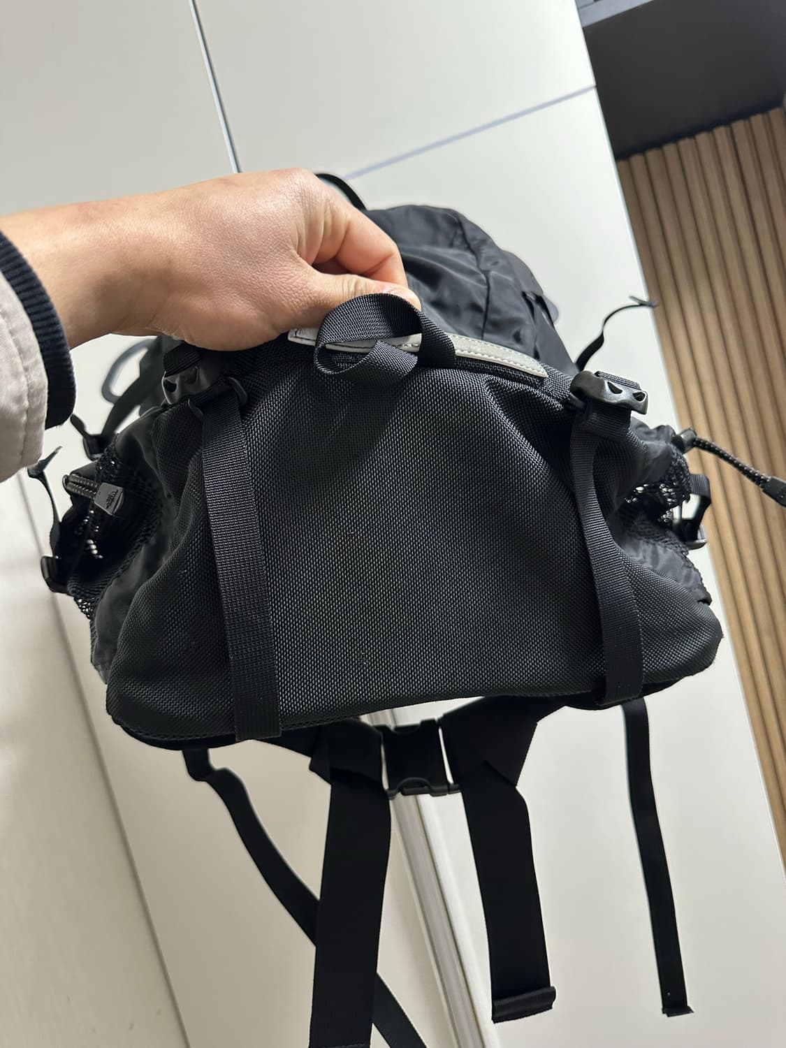 노스페이스 핫샷 블랙 백팩 상품이미지4