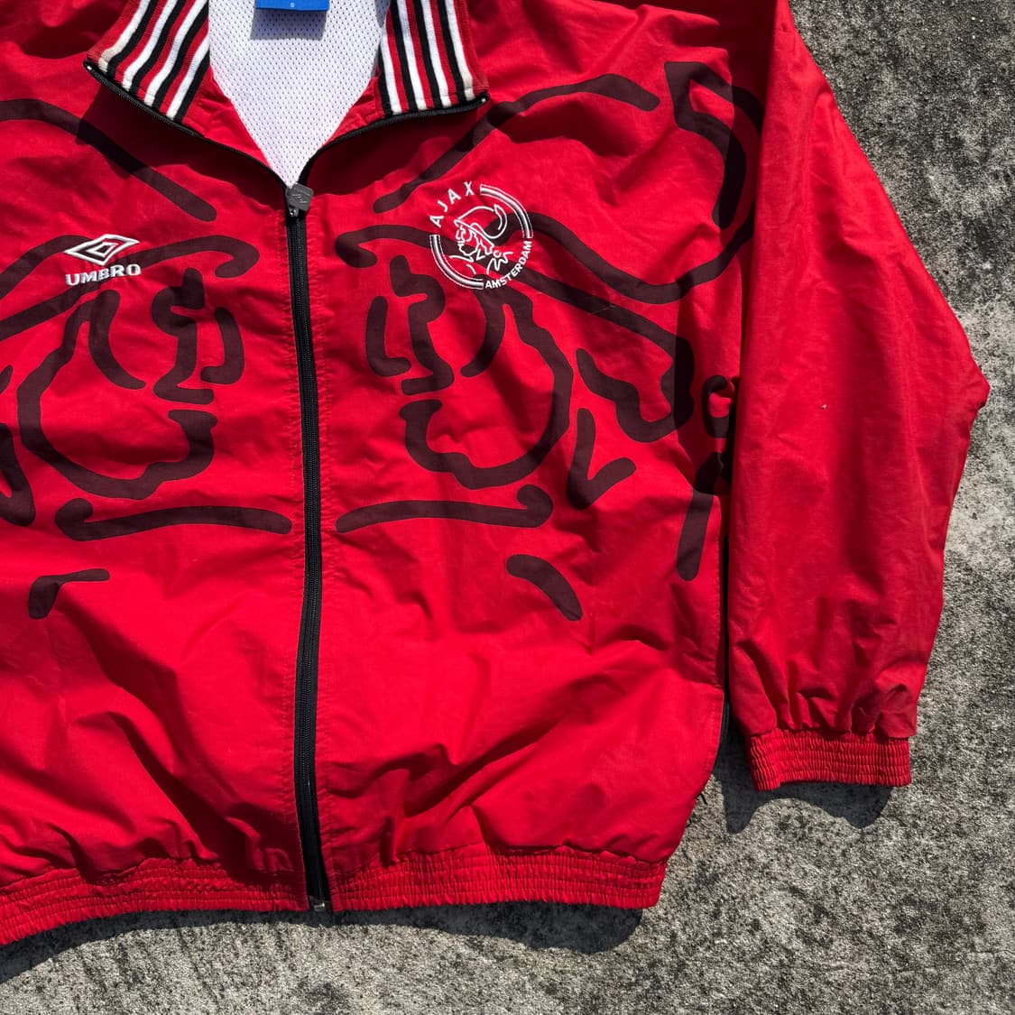 [M] 95/96 엄브로 아약스 트랙 자켓 상품이미지5