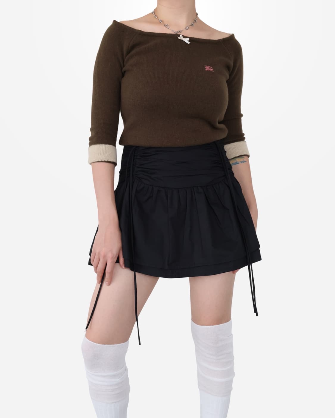 Burberry London Blue Label Wool Knit Top 상품이미지3