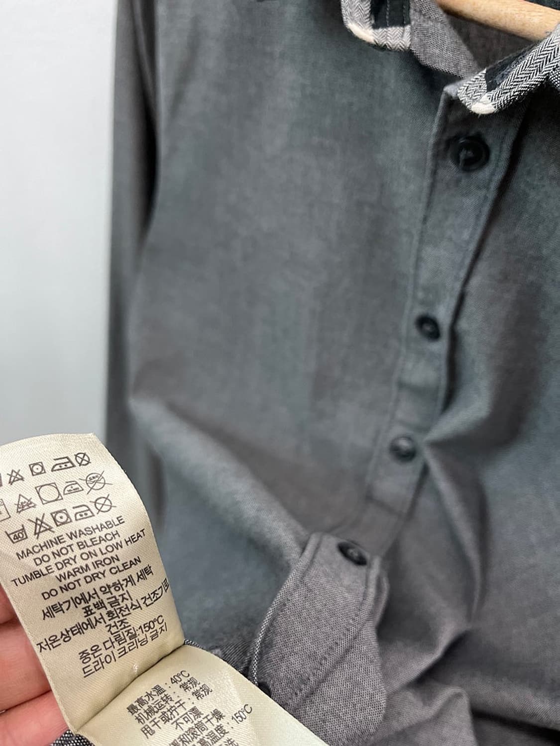 95-100) 버버리 브릿 그레이 셔츠 상품이미지9
