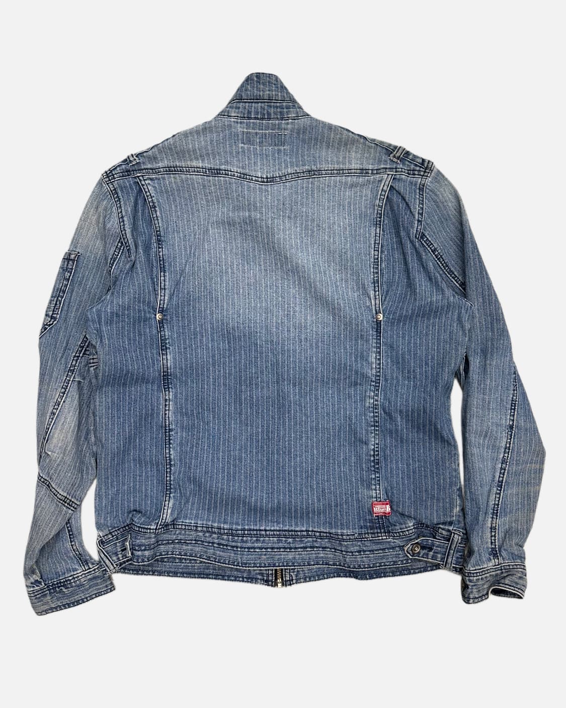 stripe denim work jacket 상품이미지4