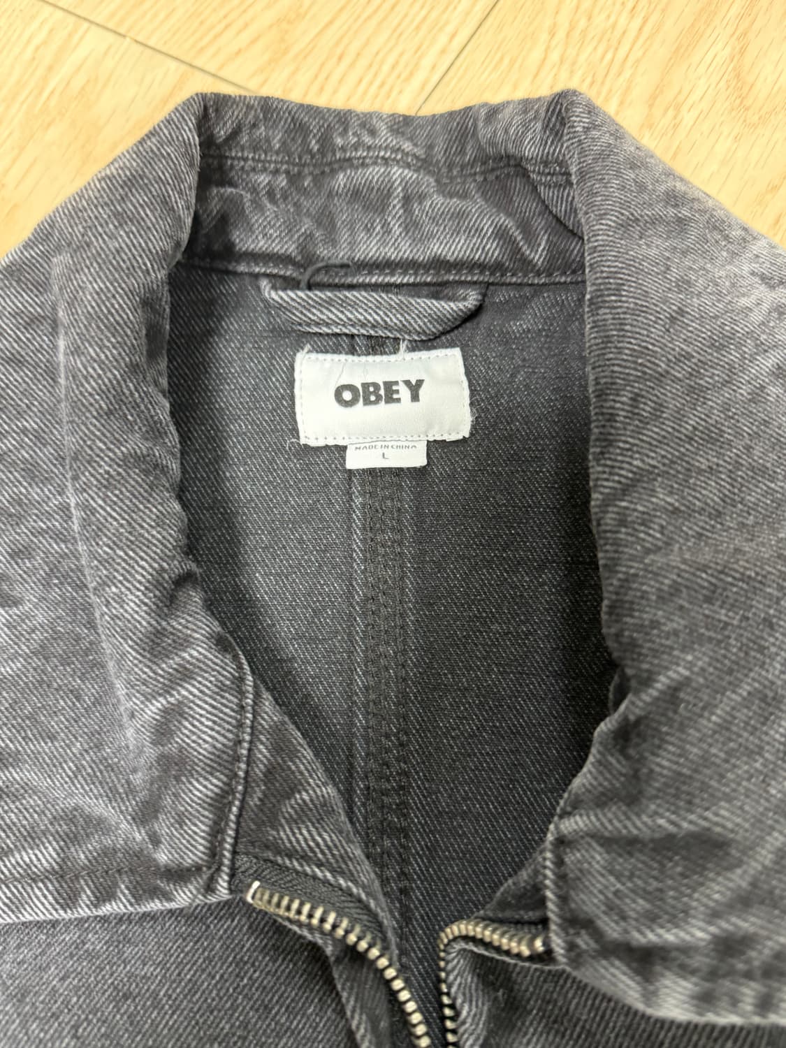 오베이 데님 자켓 판매합니다! 상품이미지7