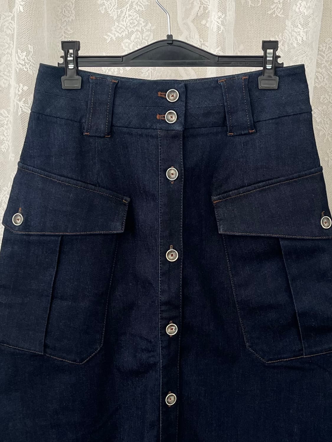 40) 마시모두띠 데님 카고 스커트 상품이미지3