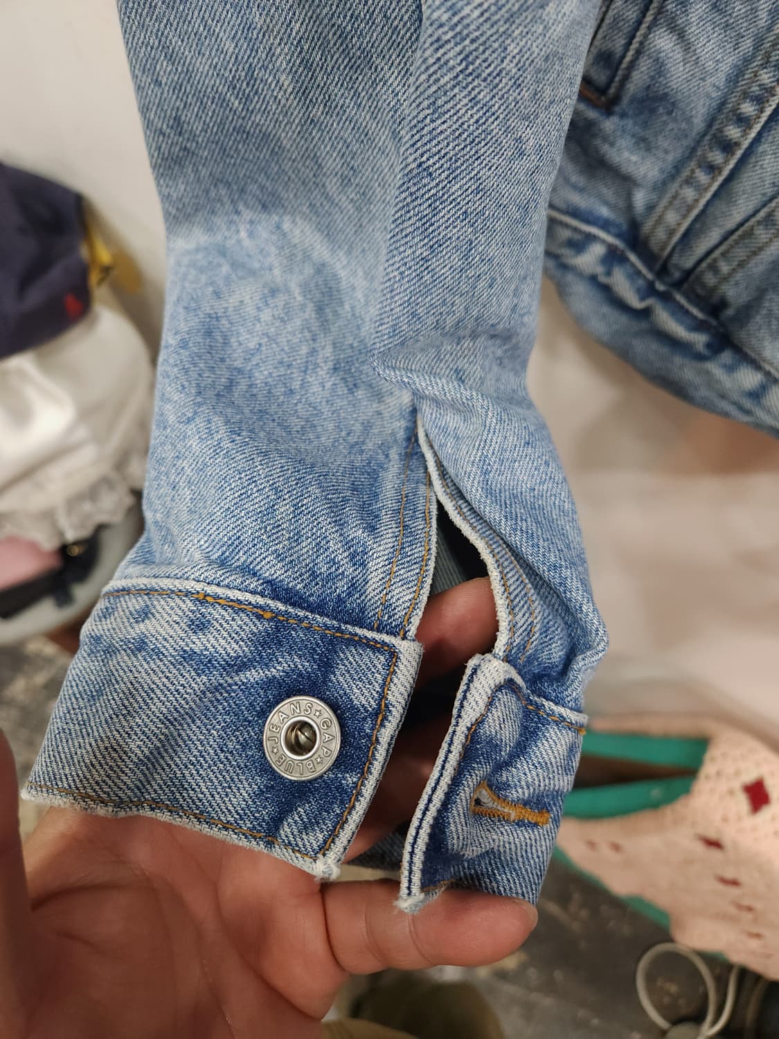 갭 gap 90s 데님 트럭커 자켓

 상품이미지5