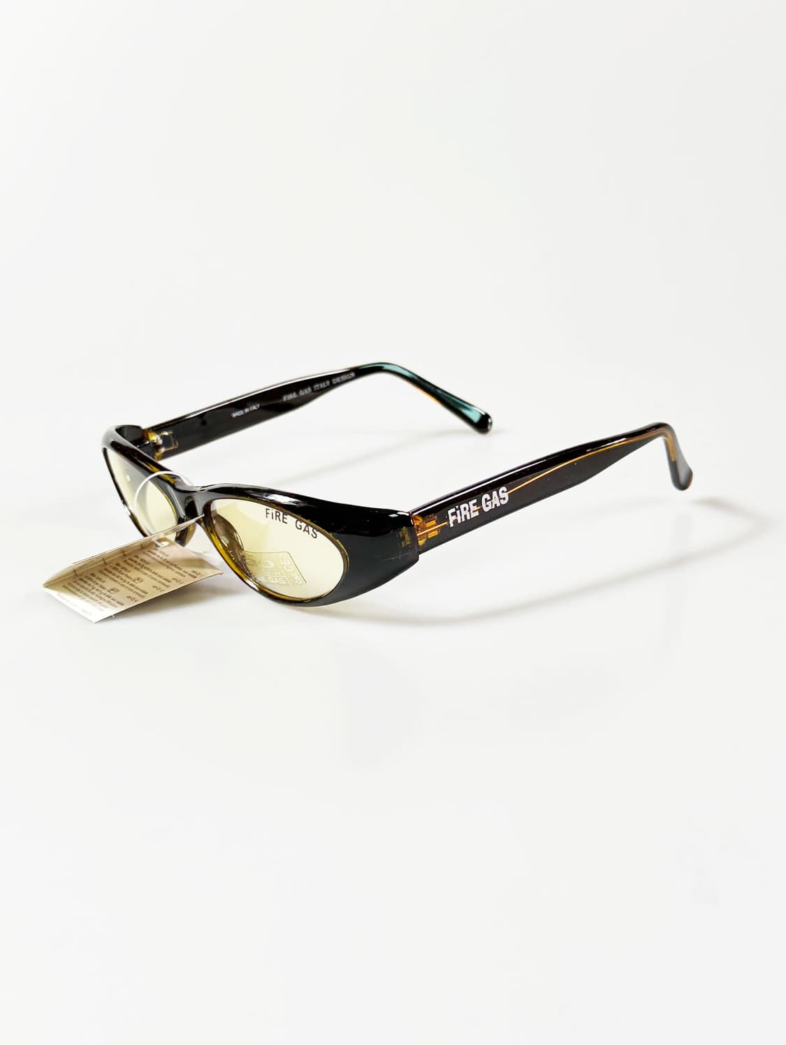 90s FIRE GAS 볼드 오벌 프레임 빈티지 틴트 선글라스 상품이미지3