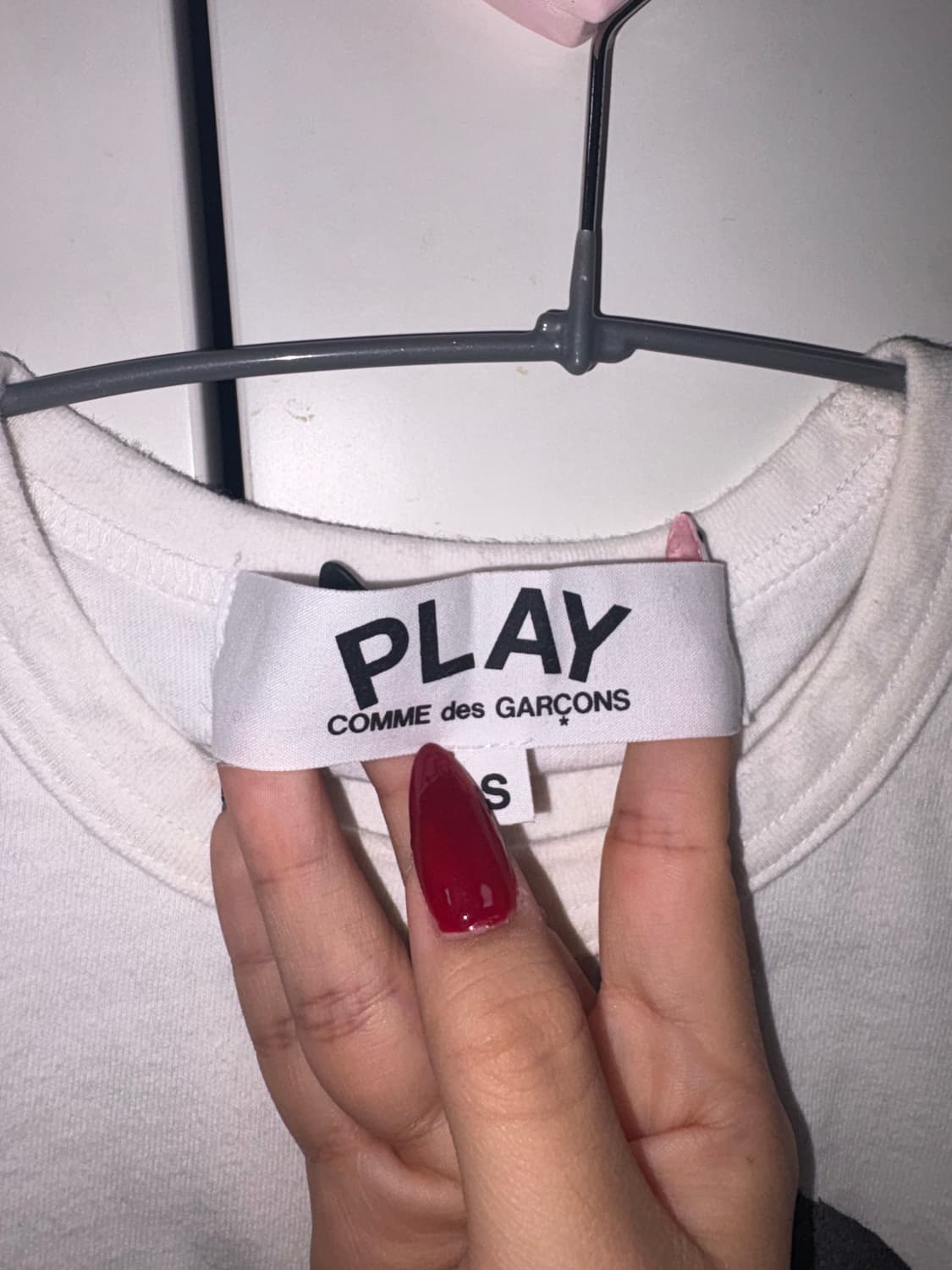 꼼데가르송 PLAY 반팔티셔츠 S 상품이미지2