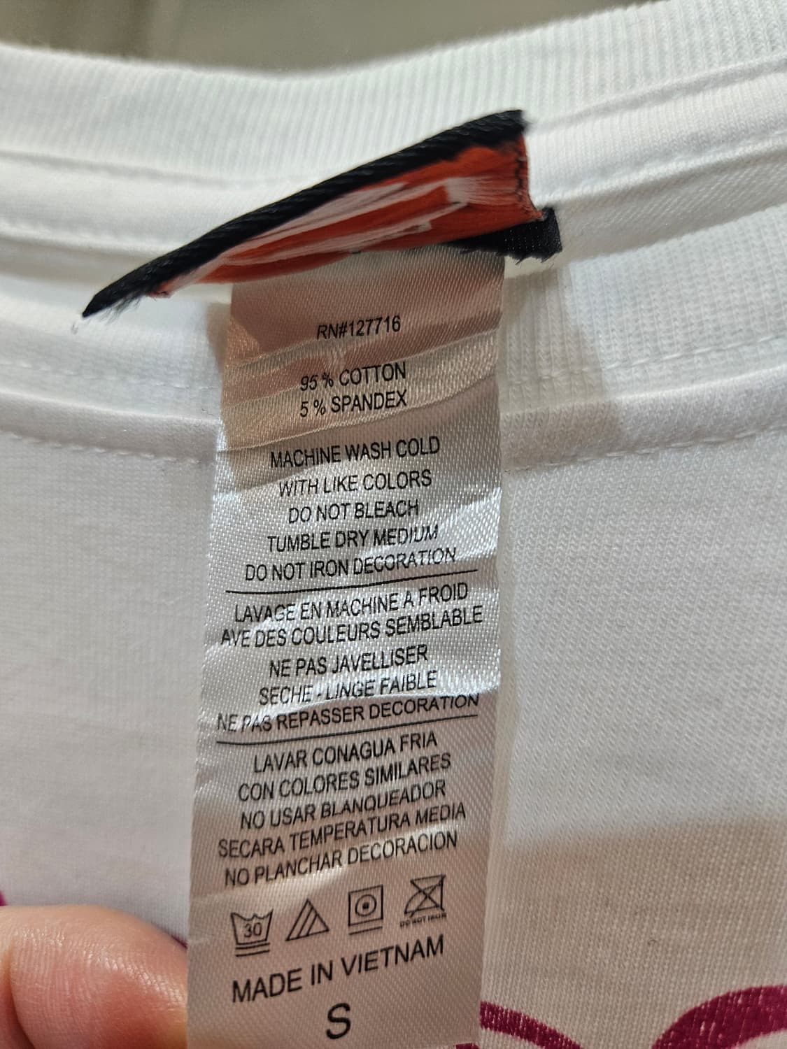 할리데이비슨 하트그래픽 슬리브 티셔츠 상품이미지6