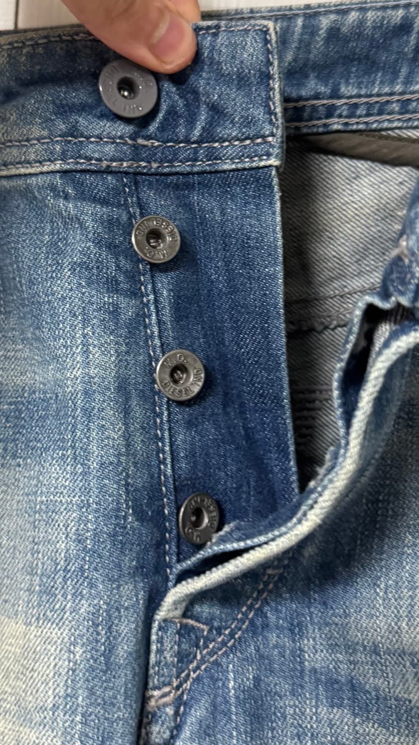 00s 디젤 troureg 세미부츠컷 데님 28-32(30inch)  상품이미지6