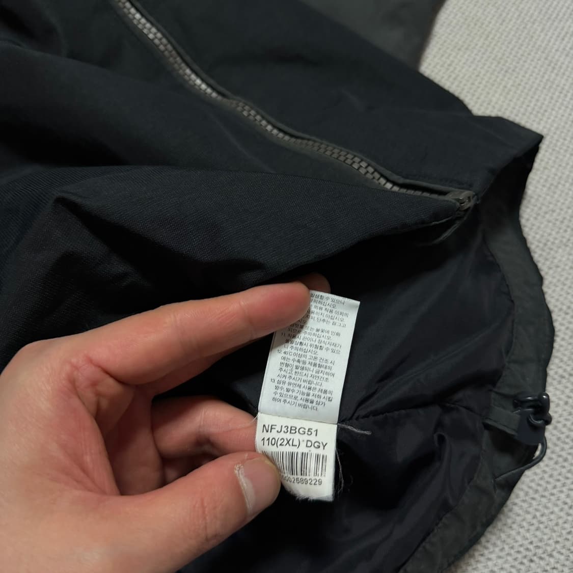 노스페이스 나일론 바람막이 자켓 상품이미지4