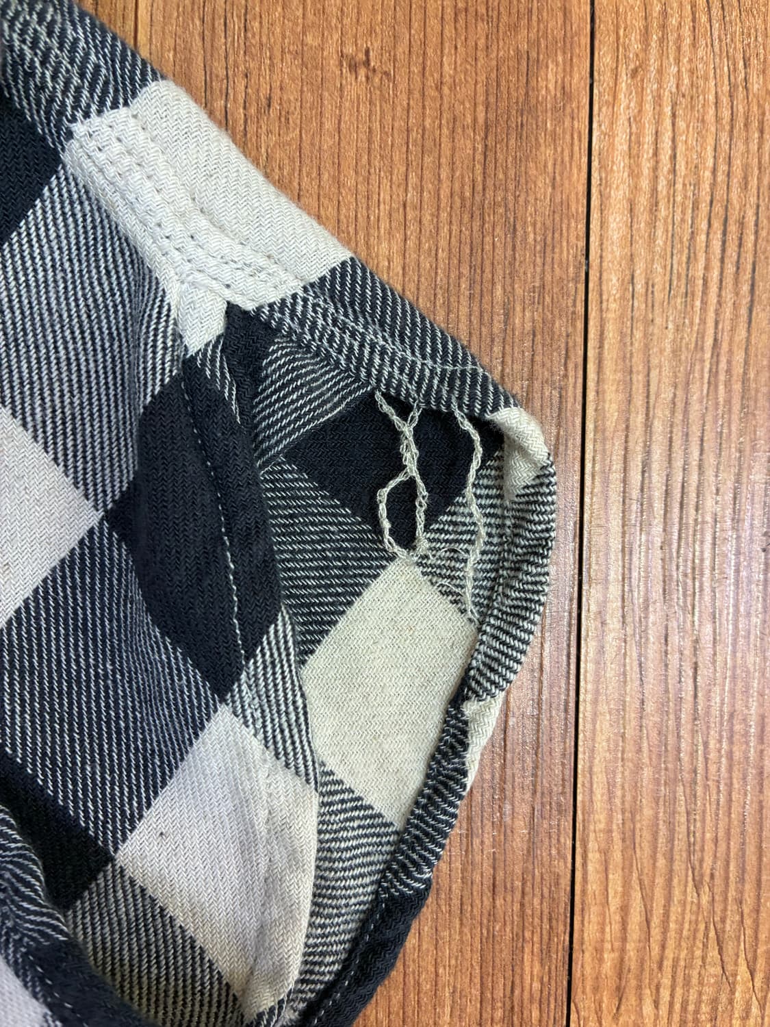 RRl 더블알엘 버팔로 체크 트윌 워크셔츠 L사이즈 상품이미지5