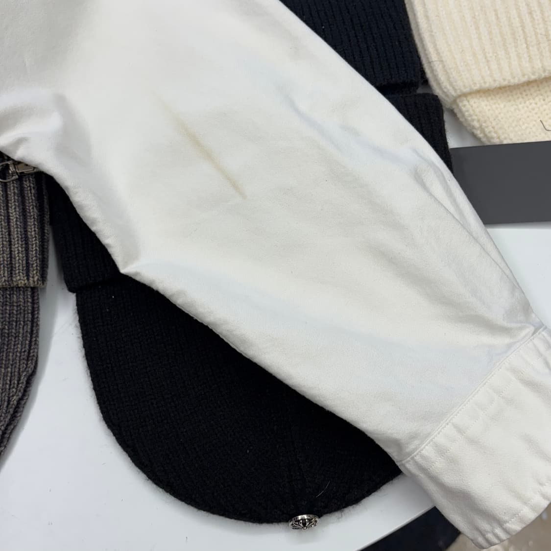 L 폴로랄프로렌 화이트 코튼 셔츠  상품이미지8