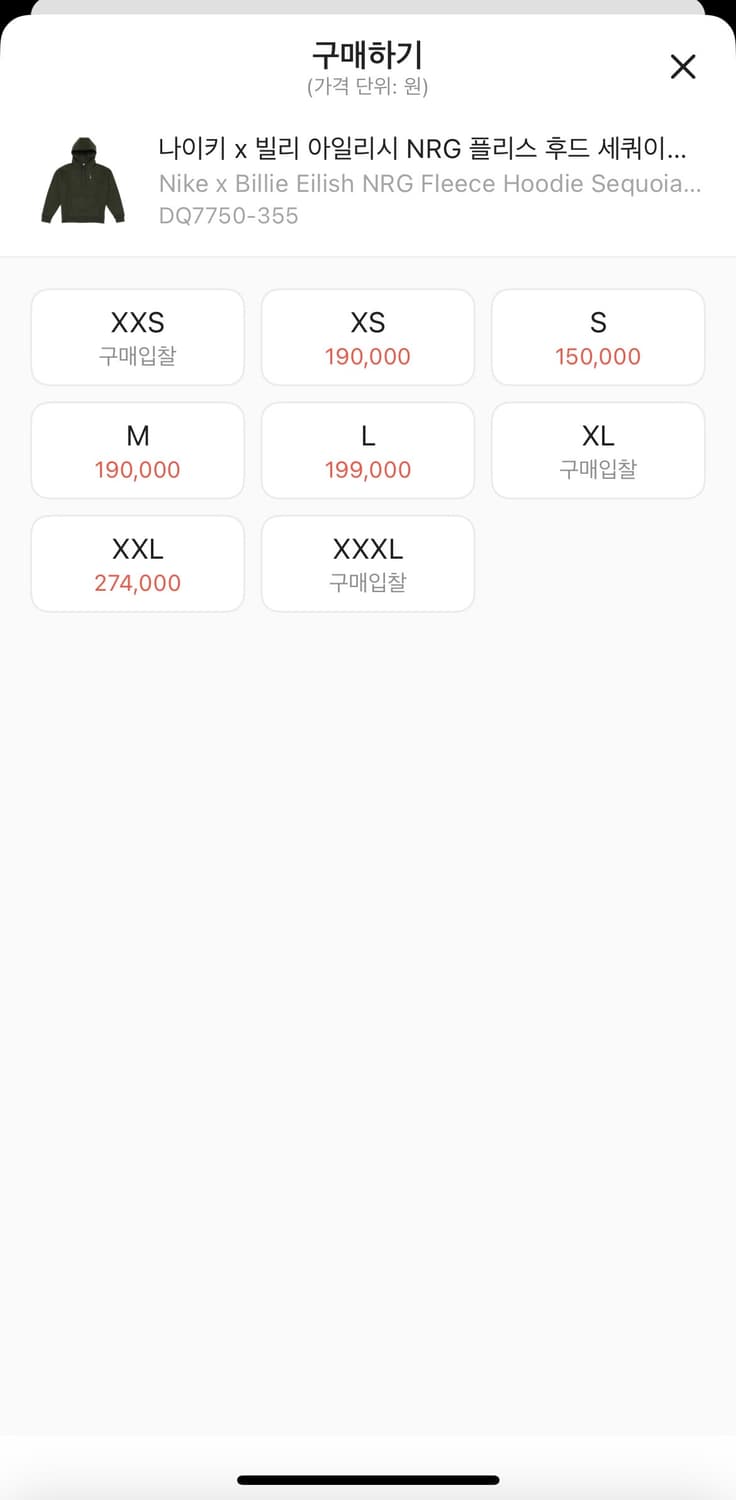 나이키 x 빌리 아일리시 NRG 플리스 후디 상품이미지2