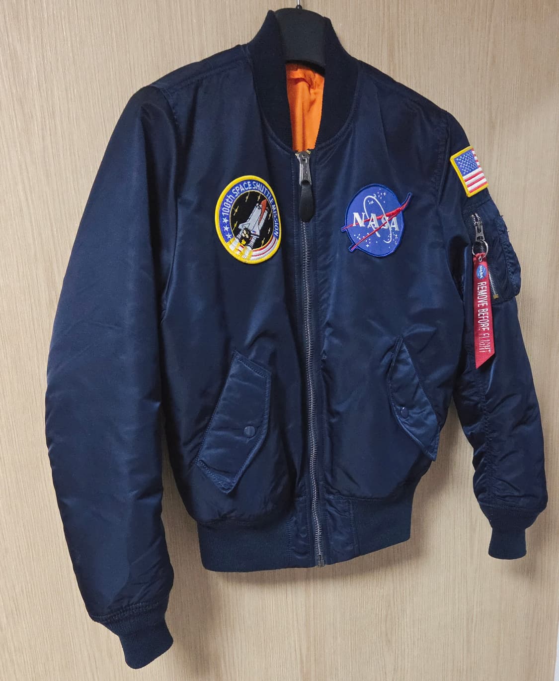 (착샷) 알파인더스트리 ma-1 나사 아폴로 NASA 상품이미지2