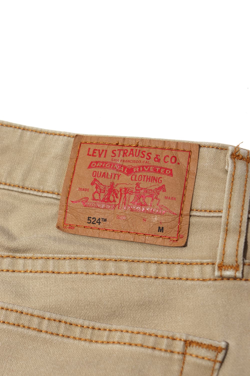 LEVIS 524 부츠컷 플레어 팬츠 size women M 상품이미지6