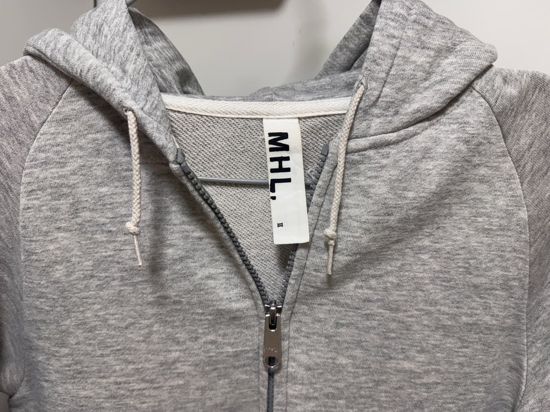 MHL GREY HOOD ZIPUP 상품이미지1