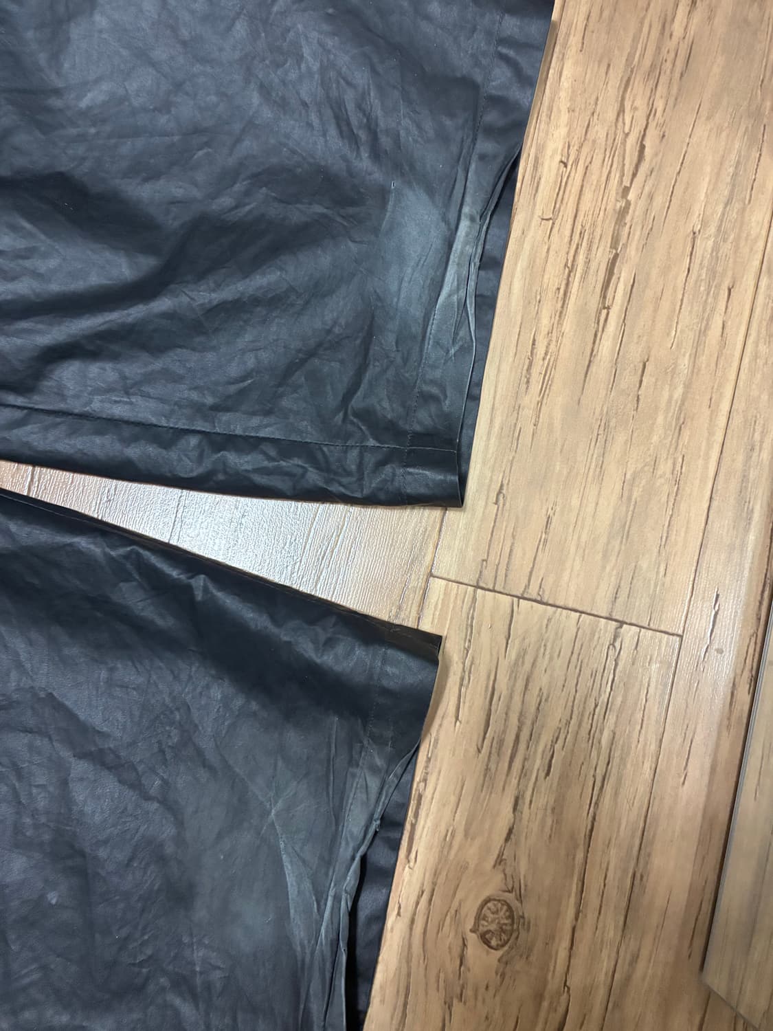 [M] 이지갭 발렌시아가 코티드 코튼 오버롤 블랙 점프수트 상품이미지3