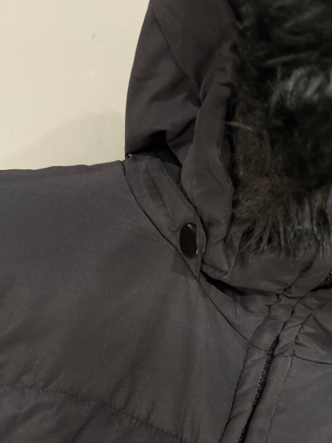 Sky bomber fur trimming crop jumper 상품이미지8