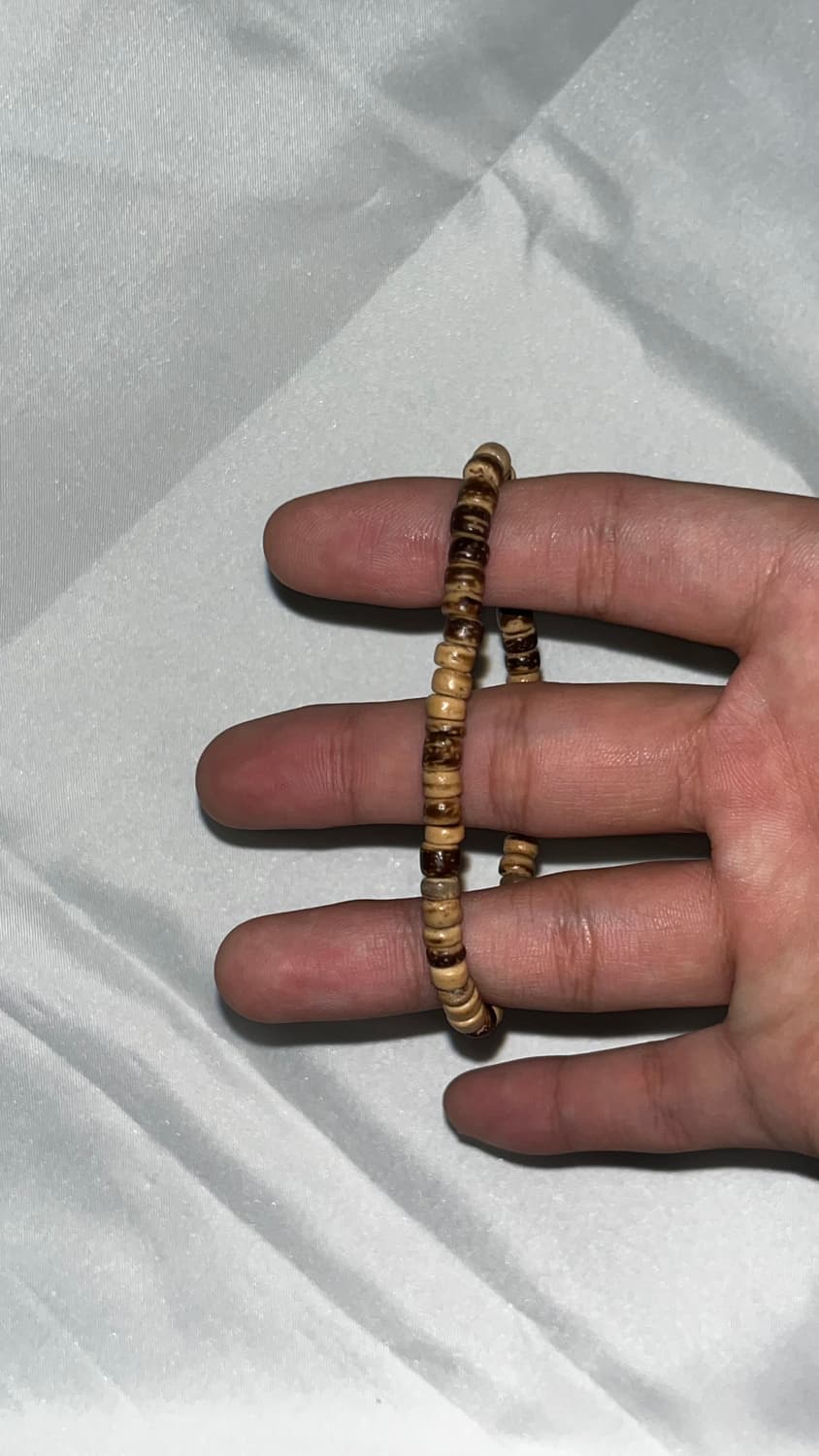 모카 우드볼 라운드팔찌 상품이미지1