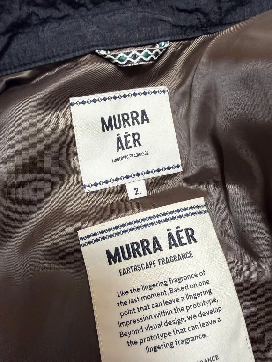 무라 아에르 블랙 바람막이 상품이미지3