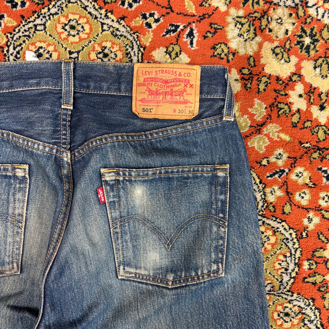 [30] 리바이스 빈티지 501 데님 팬츠 상품이미지4
