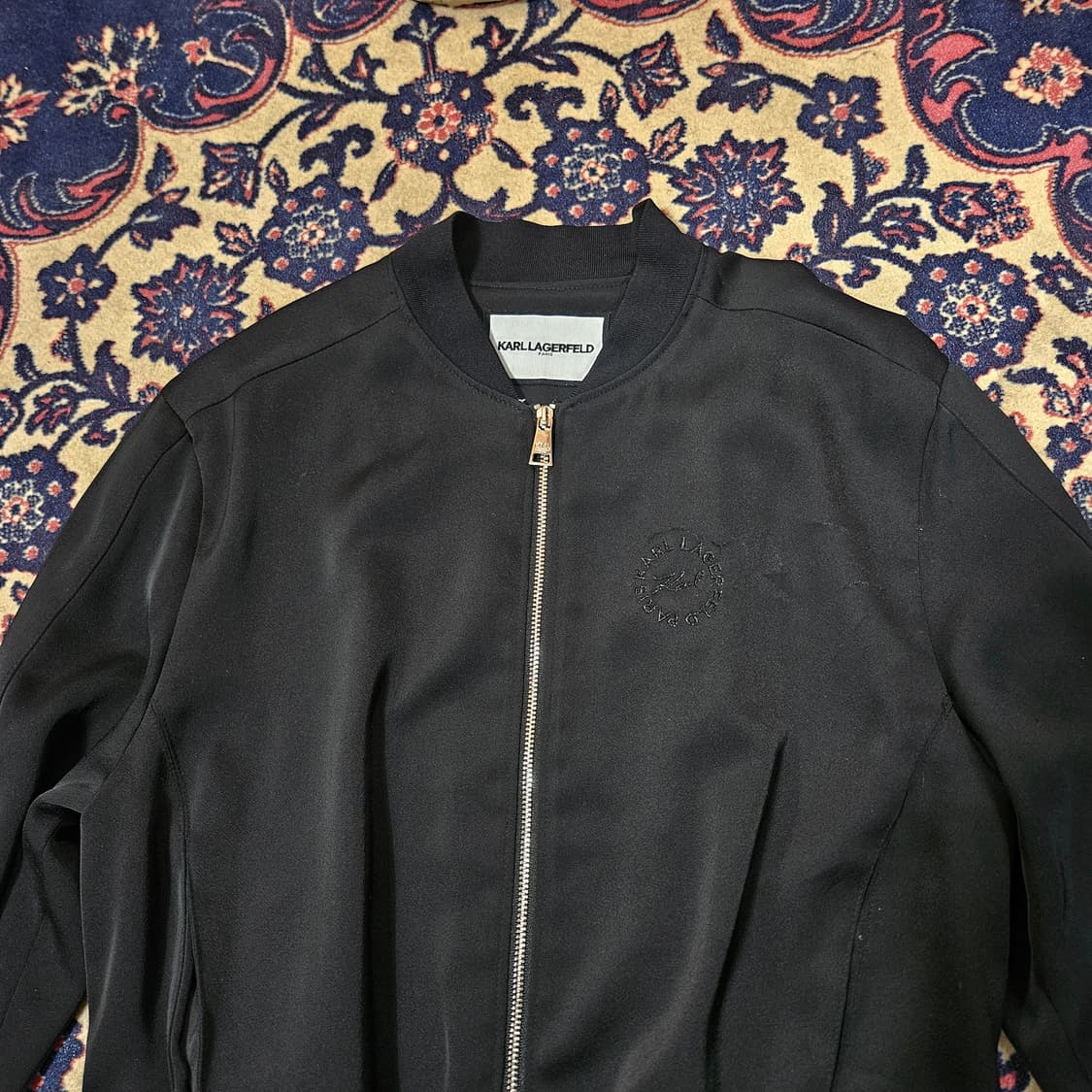 칼라커펠트 투웨이 집업 블루종 원피스 55 상품이미지6