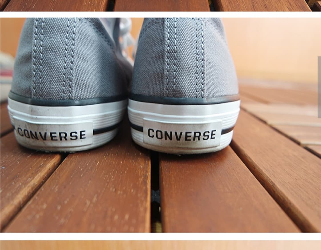 일본판 그레이 컨버스 하이~ 235~240사이즈 상품이미지5