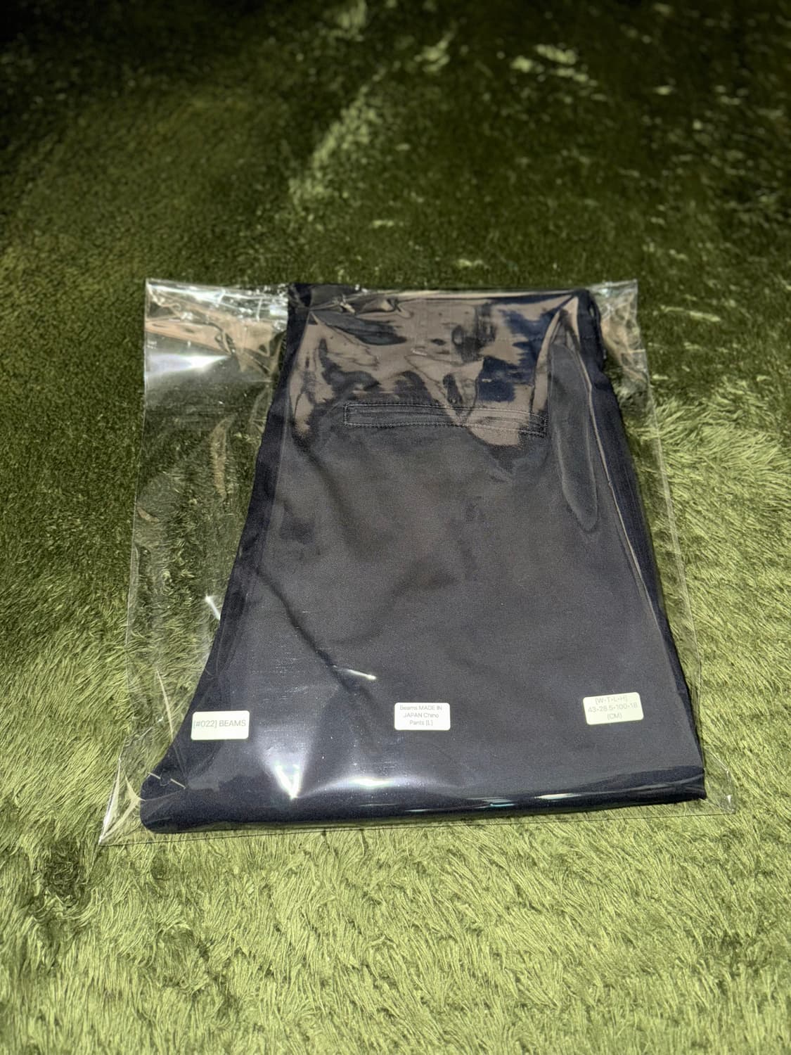 [L] Beams 빔즈 Made in Japan 코튼 치노 팬츠 블랙 상품이미지10