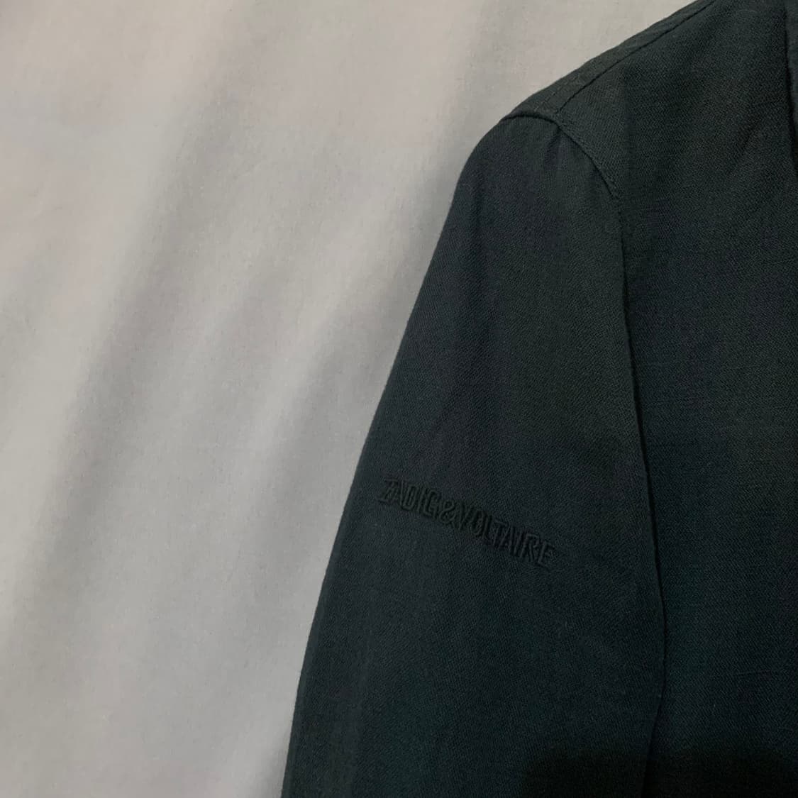 S 쟈딕앤볼테르 코튼 블렌드 집업 코트 상품이미지3