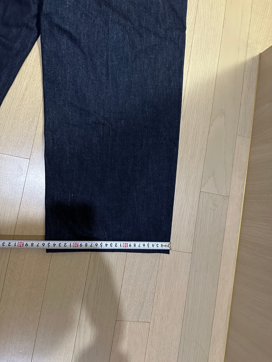 (새상품) 유니클로 와이드스트레이트 진 36(91.5) 상품이미지8