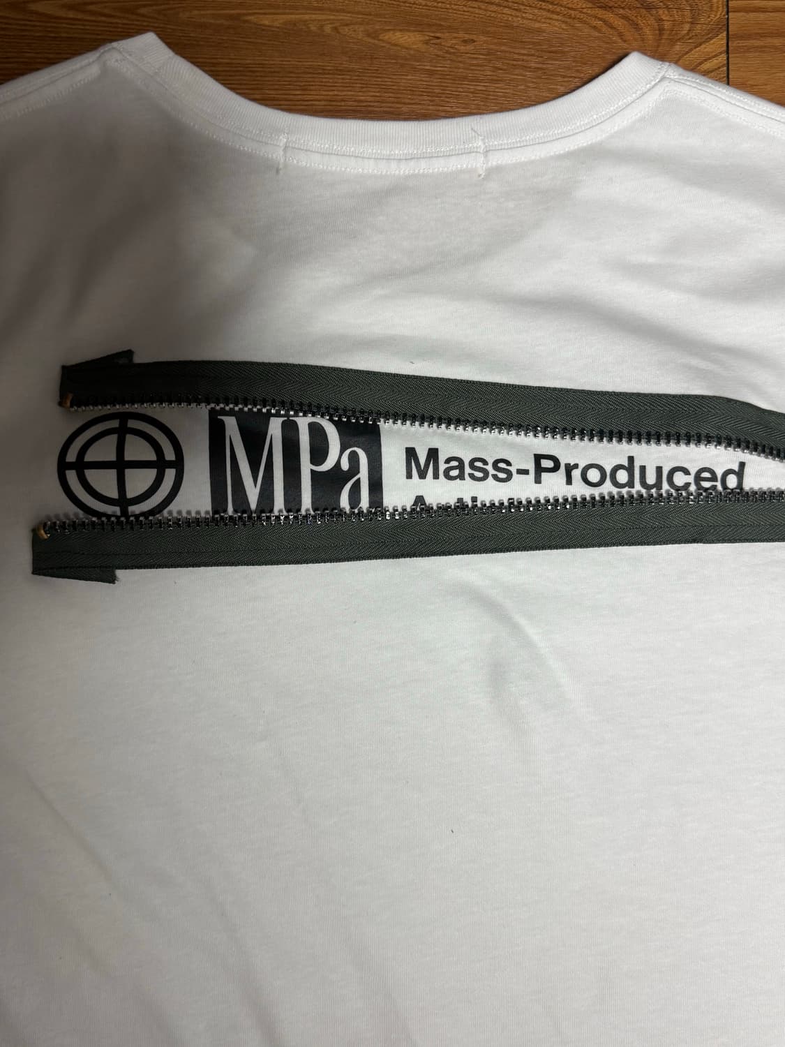 MPa ZIP INSTRUMENT T-SHIRT 01 (WHITE) 상품이미지4