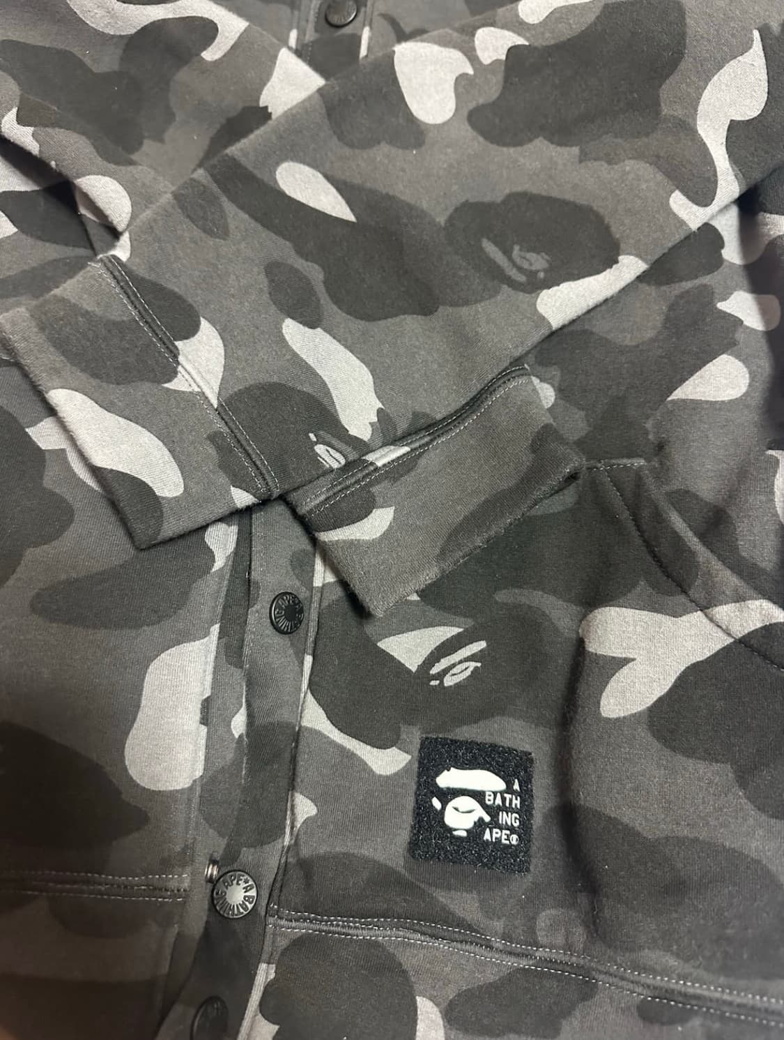 베이프 시티 카모 후드 바시티 상품이미지3