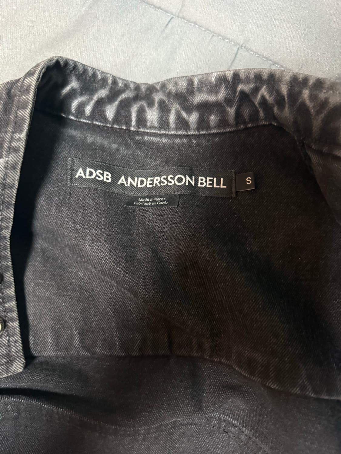 앤더슨벨 데님 모터사이클 자켓 상품이미지2