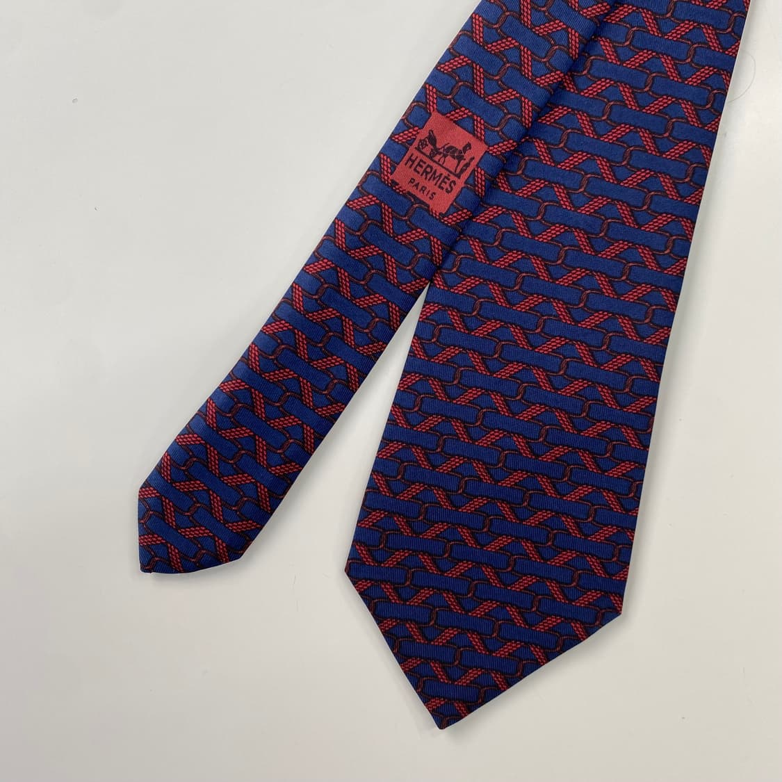 에르메스(HERMES) 명품 정품 넥타이 8.5cm 상품이미지1